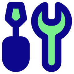 Screwdriver Wrench Icon from Core Pop Set