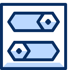 Setting 3 Icon from Cyber Duotone Set