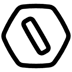 Setting Bolt Nut Icon from Plump Line Set