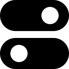 Setting Toggle Icon from Micro Solid Set