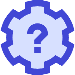 Settings Alert Help Icon from Sharp Duo Set