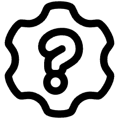 Settings Alert Help Icon from Plump Line Set