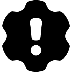 Settings Alert Update Icon from Plump Solid Set