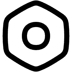 Settings Bolt Nut Icon from Flex Line Set