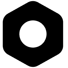 Settings Bolt Nut Icon from Micro Solid Set