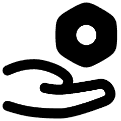 Share Setting Bolt Icon from Plump Remix Set