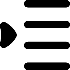 Show Sidebar Menu Icon from Flex Solid Set