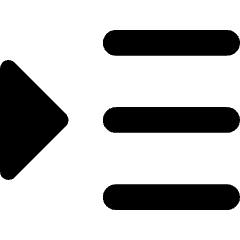Show Sidebar Menu Icon from Core Solid Set