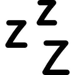 Sleep Icon from Flex Line Set