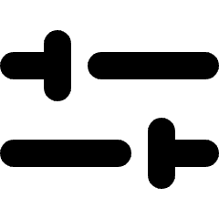 Slider Horizontal 2 Icon from Micro Solid Set