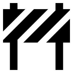 Under Construction Icon from Sharp Solid Set