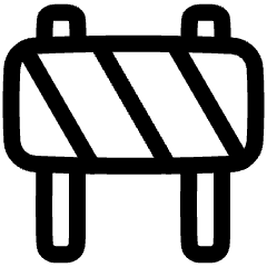 Under Construction Icon from Plump Line Set