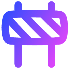 Under Construction Icon from Flex Gradient Set