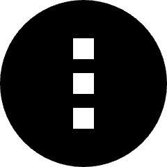 Vertical Menu Circle Icon from Sharp Solid Set