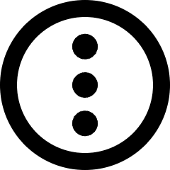 Vertical Menu Circle Navigation Icon from Micro Line Set