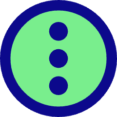 Vertical Menu Circle Icon from Core Pop Set