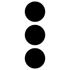 Vertical Menu Icon from Plump Solid Set