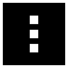 Vertical Menu Square Icon from Sharp Solid Set