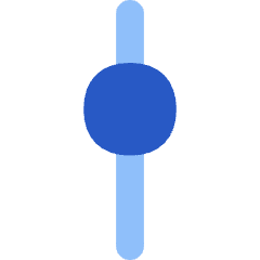 Vertical Slider 1 Icon from Flex Flat Set
