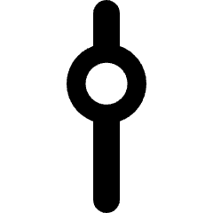 Vertical Slider 1 Icon from Core Remix Set