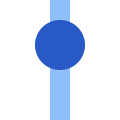 Vertical Slider 1 Icon from Sharp Flat Set