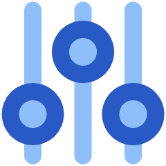 Vertical Slider 2 Icon from Plump Flat Set
