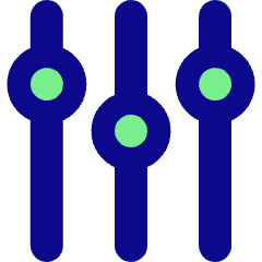 Vertical Slider 2 Icon from Core Pop Set