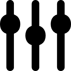 Vertical Slider 2 Icon from Flex Solid Set