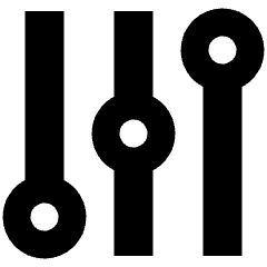 Vertical Slider 2 Icon from Sharp Remix Set