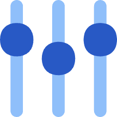 Vertical Slider 2 Icon from Flex Flat Set