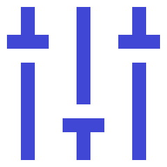 Vertical Slider 3 Icon from Sharp Duo Set