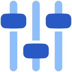 Vertical Slider 3 Icon from Plump Flat Set