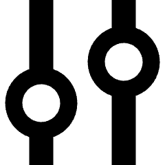 Vertical Slider 4 Icon from Sharp Remix Set