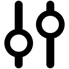 Vertical Slider 4 Icon from Plump Remix Set