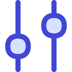 Vertical Slider 4 Icon from Flex Duo Set