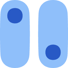 Vertical Toggle Button Icon from Flex Flat Set