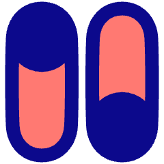 Vertical Toggle Button Icon from Plump Pop Set