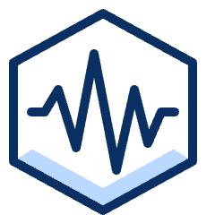Wave Hexagon Icon from Cyber Duotone Set