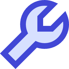 Wrench Icon from Sharp Duo Set
