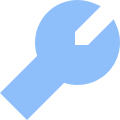 Wrench Icon from Sharp Flat Set