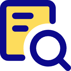 Zoom Document Icon from Core Pop Set