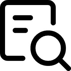 Zoom Document Icon from Core Line Set