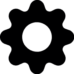 Cog 1 Icon from Ultimate Bold Set