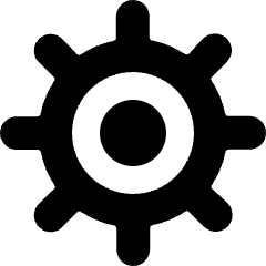 Cog 2 Icon from Ultimate Bold Set