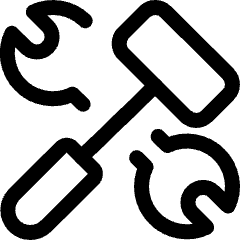 Hammer Wrench Icon from Ultimate Regular Set