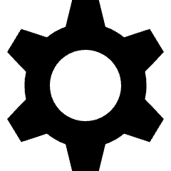 Settings Cog 1 Icon from Nova Solid Set