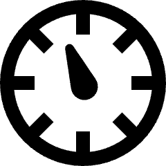 Speed Guage Display Icon from Nova Line Set