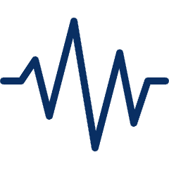 Wave Icon from Cyber Line Set