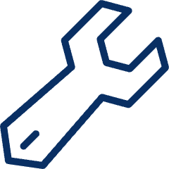 Wrench 2 Icon from Cyber Line Set