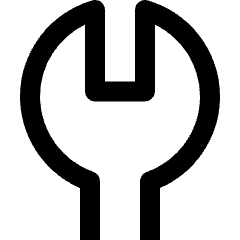 Wrench Icon from Nova Line Set